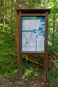 Dachsberg-Teufelsküche im Albtal-Infotafel