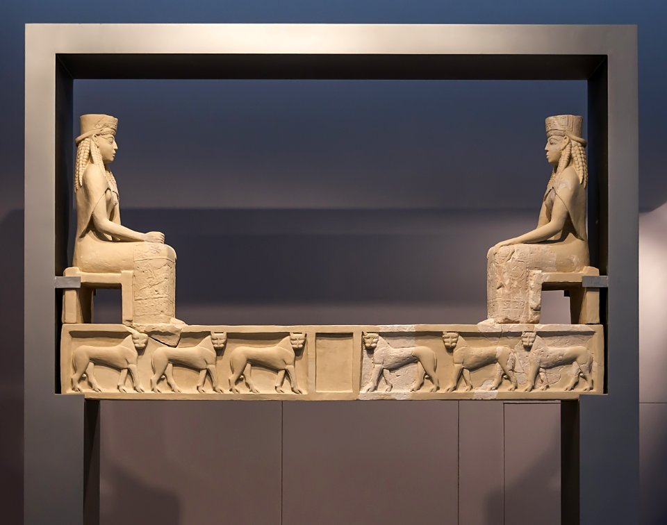 Daedalic Lintel complete Heraklion museum NM231 Greece