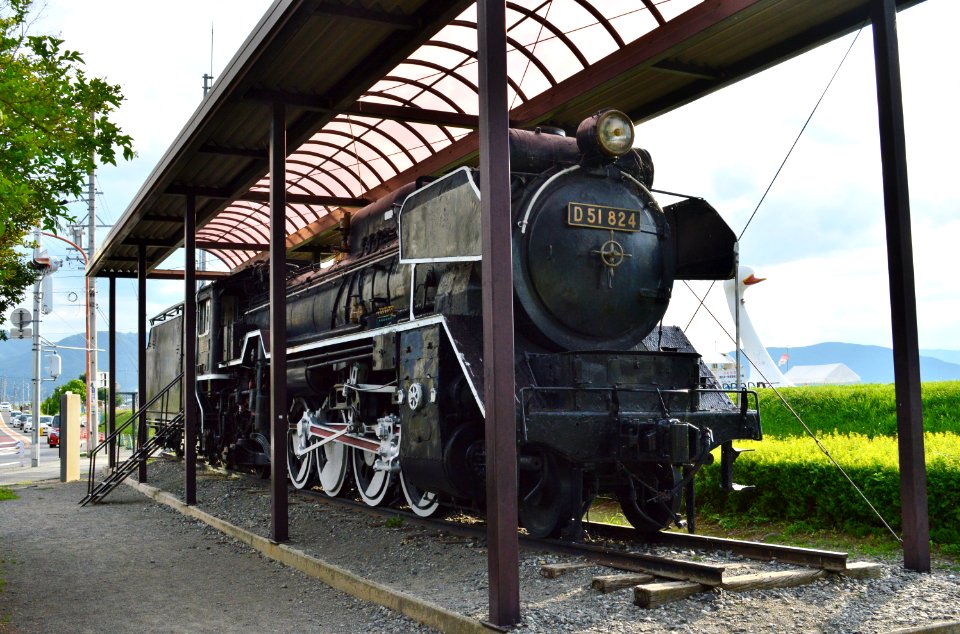 D51 824 at Suwa Lake park