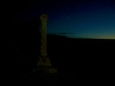 Dacre's Cross, twilight