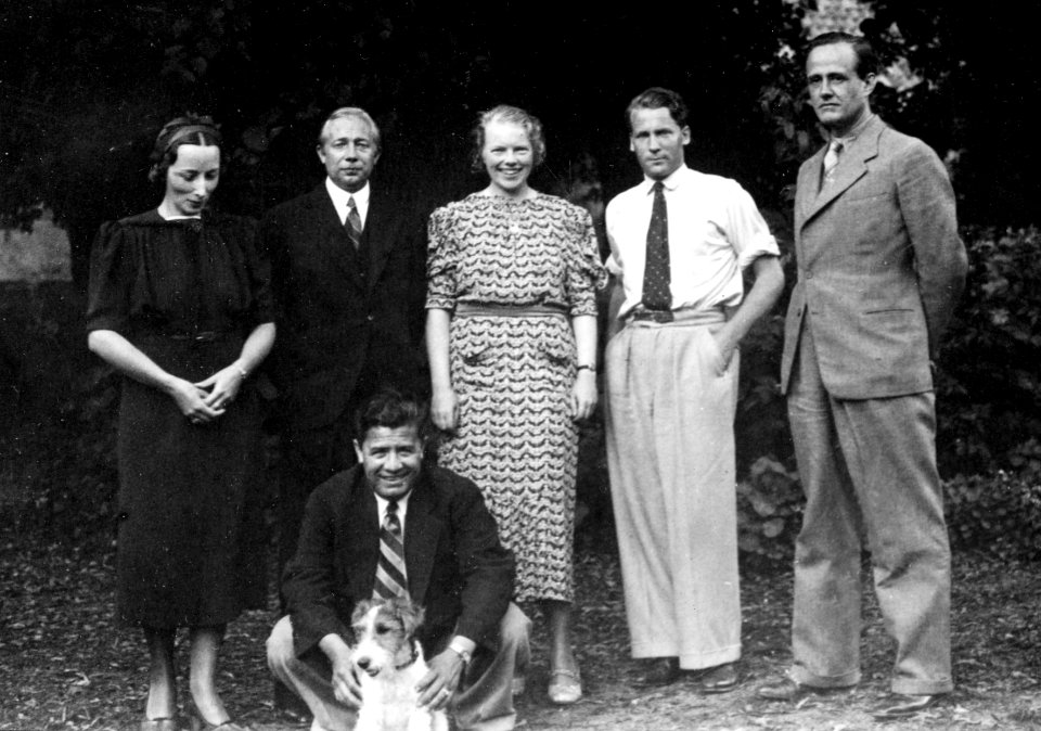 Dagen efter 10-jubileét. Fr.v - SMVK - C06718