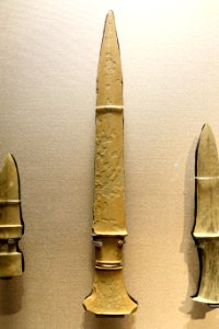 Dagger, attributed to Gyeongsangbuk-do, Korea, Bronze Age, 6th to 5th century BC, polished stone - Tokyo National Museum - Tokyo, Japan - DSC08226