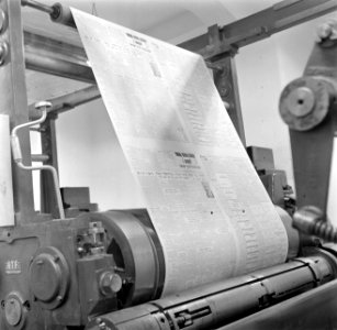 Dagblad Dawar op de pers, Bestanddeelnr 255-0023