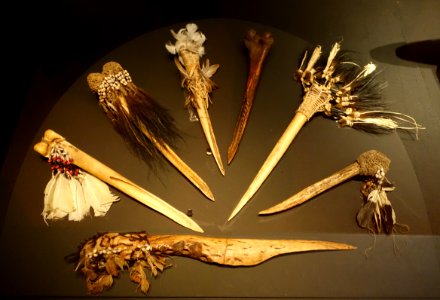 Daggers - Asmat people - Etnografiska museet - Stockholm, Sweden - DSC00784