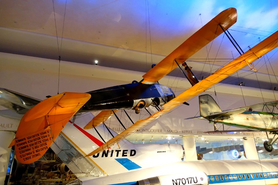 Curtiss NJ-4D Jenny, c. 1933 - Museum of Science and Industry (Chicago) - DSC06315