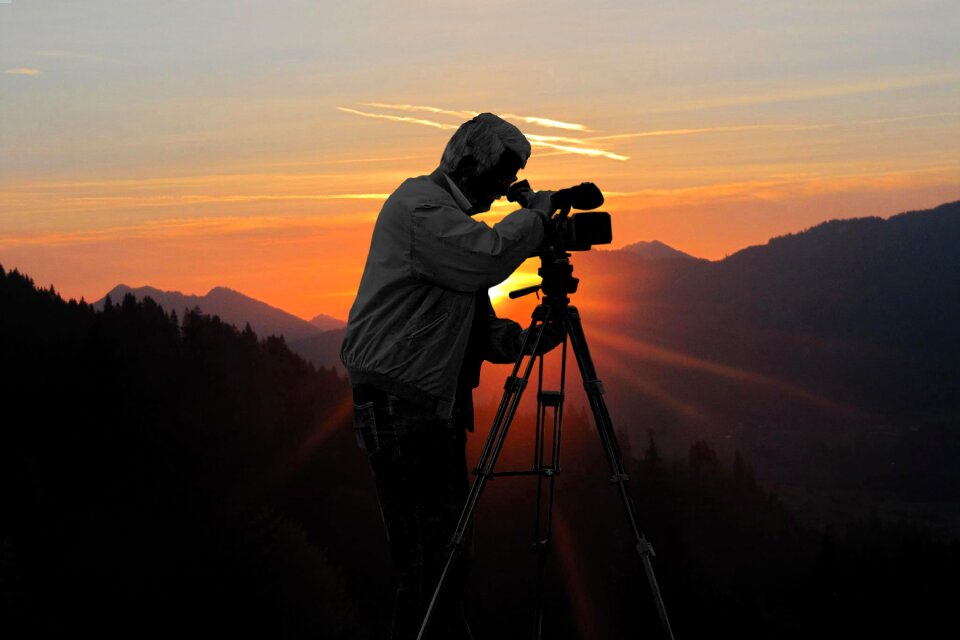 Backlighting sunset cinematographer