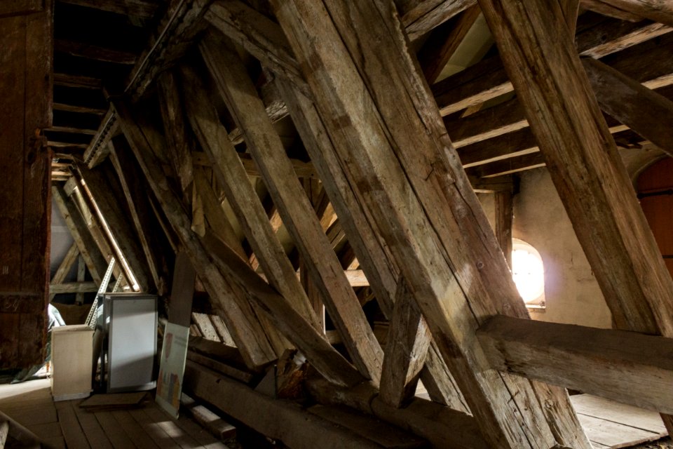 Dachstuhl Rathaus Löbau