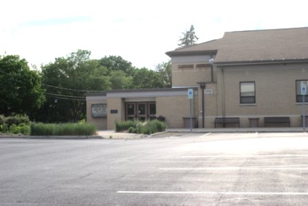 Cutting Hall - front entrance