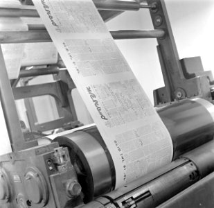 Dagblad Dawar op de pers, Bestanddeelnr 255-0022