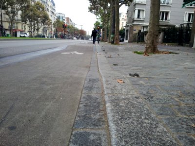 Cycle lane by day in Paris 23