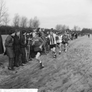 Cycle Cross kampioenschap te Rotterdam, tijdens de cross, Bestanddeelnr 916-0129