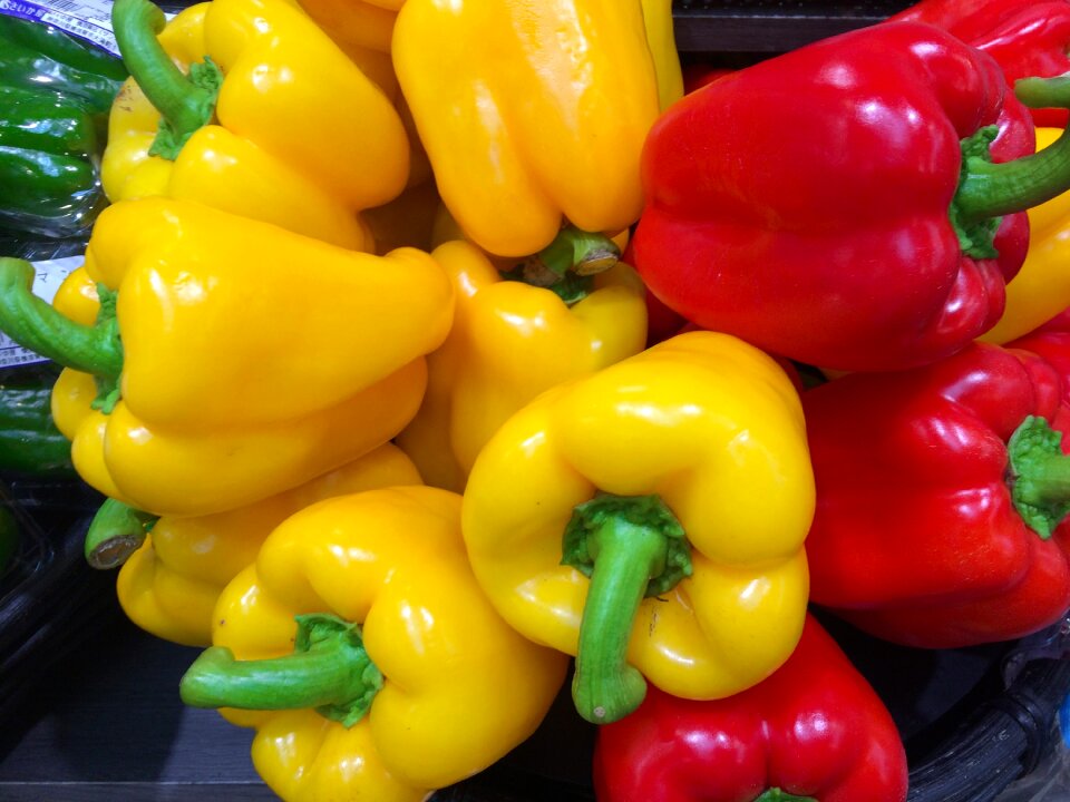 Vivid vegetables department