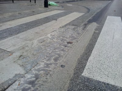Cycle lane by day in Paris 29
