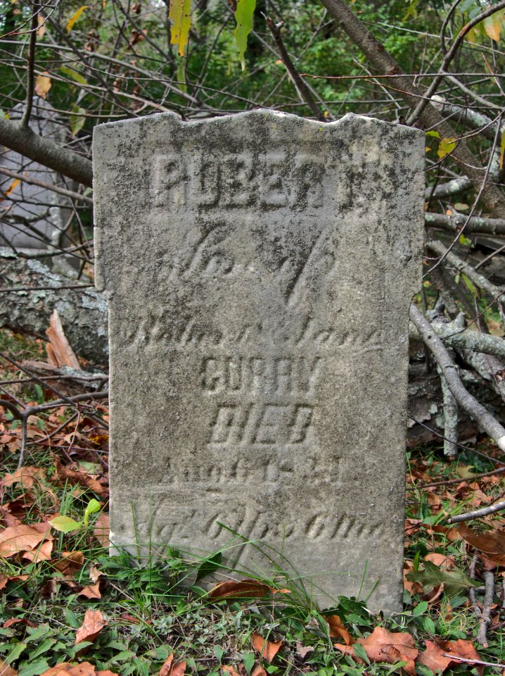 Curry (Robert), Bethany Cemetery, 2015-10-09, 01