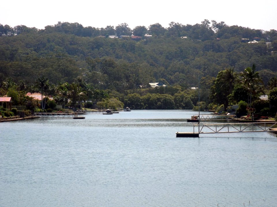 Currumbin Creek canals 2 in Currumbin Waters, Queensland