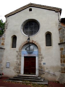 Cuzieu (Loire, Fr) église, façade
