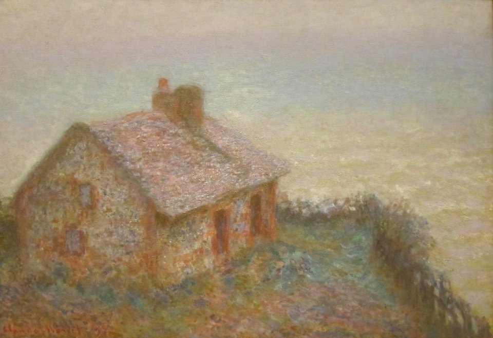Customs House at Varengeville by Claude Monet, San Diego Museum of Art