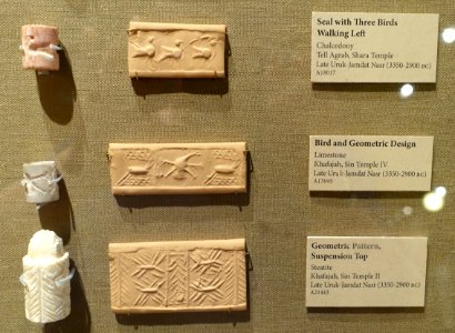 Cylinder seals - Oriental Institute Museum, University of Chicago - DSC07218