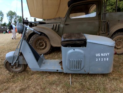 Cushman model 32 named Margie owned by Rinco Roos US Navy 31558 pic2