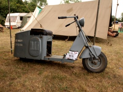 Cushman model 32 named Margie owned by Rinco Roos US Navy 31558 pic5