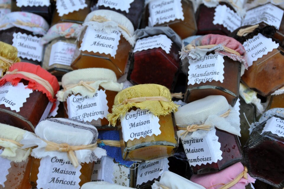 Fruit jar label fruit