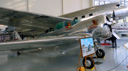 Curtiss-Wright A-22 (CW-A22) Falcon, 1938 - Evergreen Aviation & Space Museum - McMinnville, Oregon - DSC00660