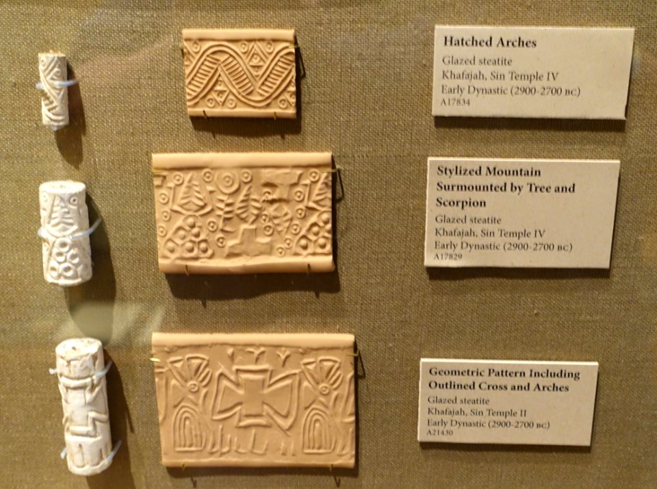 Cylinder seals - Oriental Institute Museum, University of Chicago - DSC07219