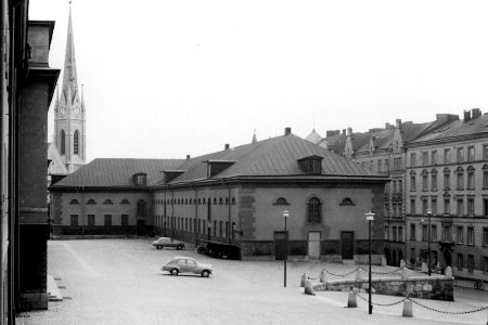 Cypernsamlingen, östra flygeln, Östra stallet , från ett tjänsterum. Stockholm. Sverige - SMVK - C09622
