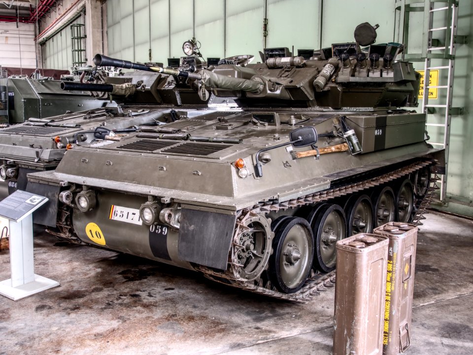 CVR(T) Scimitar, Gunfire museum Brasschaat
