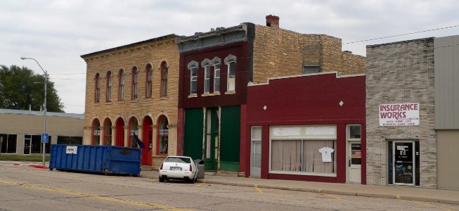 Cummins block building on Lincoln Ave 1