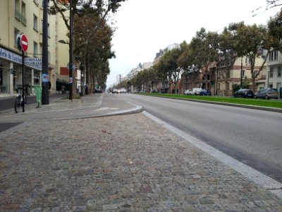 Cycle lane by day in Paris 30