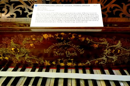 Cummings & Canfield piano, No. 637, Broadway NY - Old Colony History Museum - Taunton, Massachusetts - DSC03898