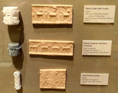 Cylinder seals - Oriental Institute Museum, University of Chicago - DSC07213