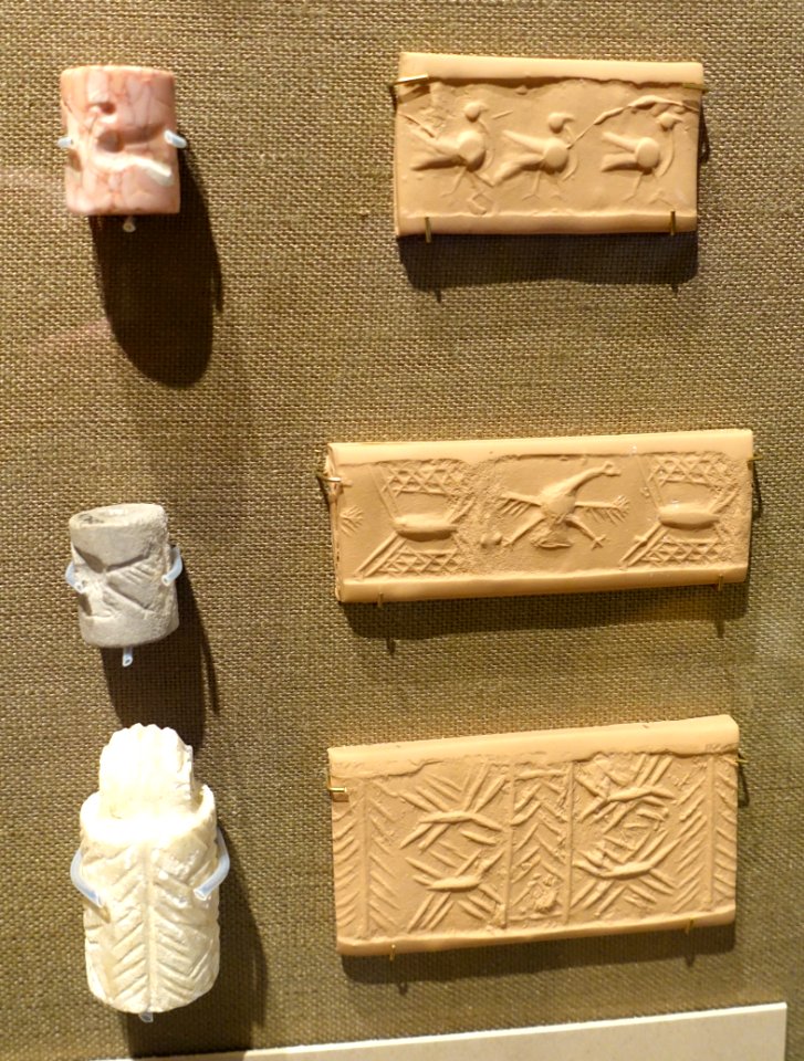 Cylinder seals - Oriental Institute Museum, University of Chicago - DSC07215