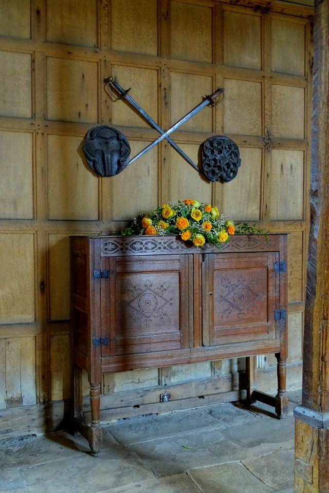 Cupboard - Banqueting Hall, Haddon Hall - Bakewell, Derbyshire, England - DSC02562
