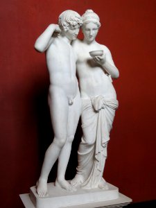 Cupid and Psyche - Thorvaldsens Museum - DSC08663 photo
