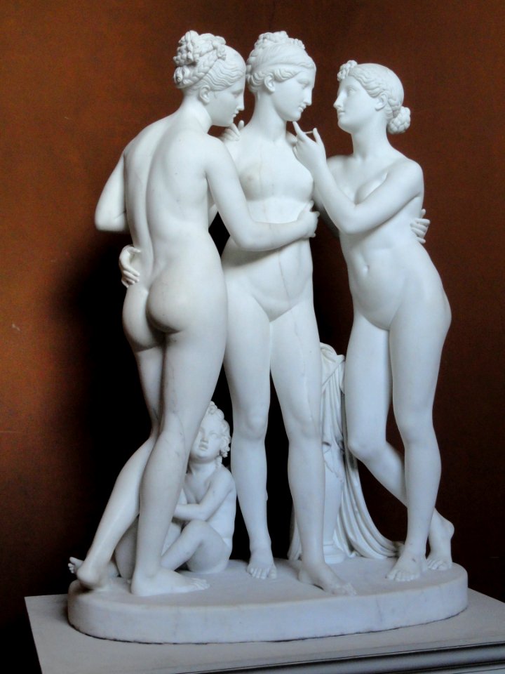 Cupid and the Graces - Thorvaldsens Museum - DSC08666
