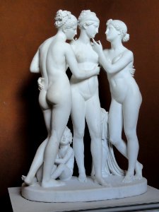 Cupid and the Graces - Thorvaldsens Museum - DSC08666 photo