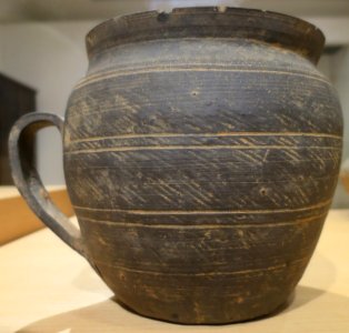 Cup from Korea, Three Kingdoms, 5th-6th century, stoneware, Honolulu Academy of Arts