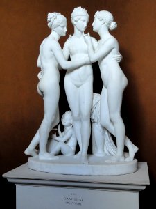 Cupid and the Graces - Thorvaldsens Museum - DSC08664 photo