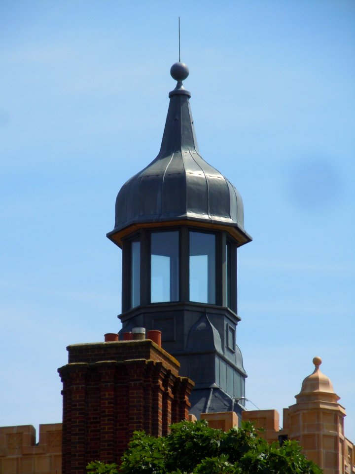 Cupola at Brighton College, Eastern Road, Brighton (July 2015)