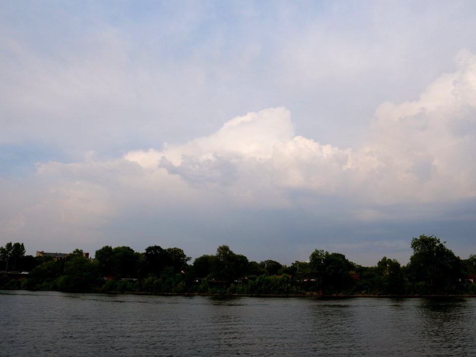Cumulonimbus from Spandau Havel Bank 2016-06-03 01