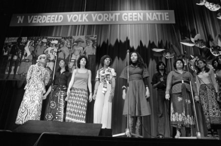 Culturele manifestatie van Anton de Kemcomite in RAI overzicht, Bestanddeelnr 928-2968