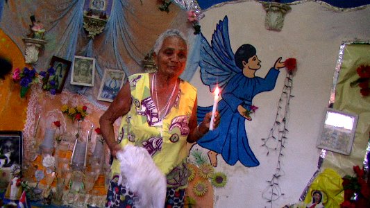 CUBA. TRINIDAD culte de Santeria (19)
