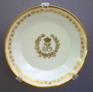 Cup and saucer, Louis Philippe (1773-1850) service, France, Sevres, 1839-1848, hard-paste porcelain - California Palace of the Legion of Honor - DSC07666