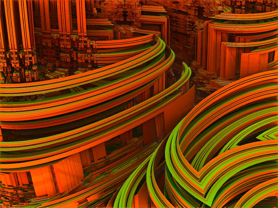 3d brown technology brown science
