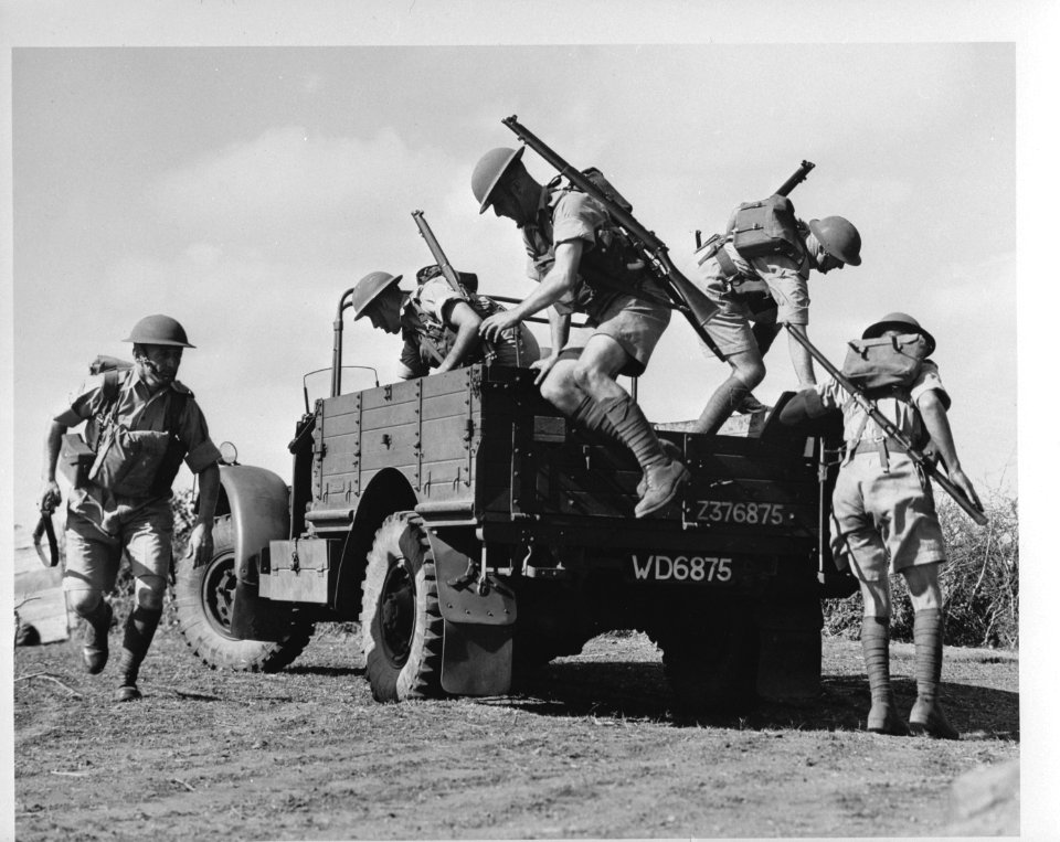 Curaçao. Het Engelse regiment de King's Shropshire Light Infantry tijdens oefen…, Bestanddeelnr 935-1198