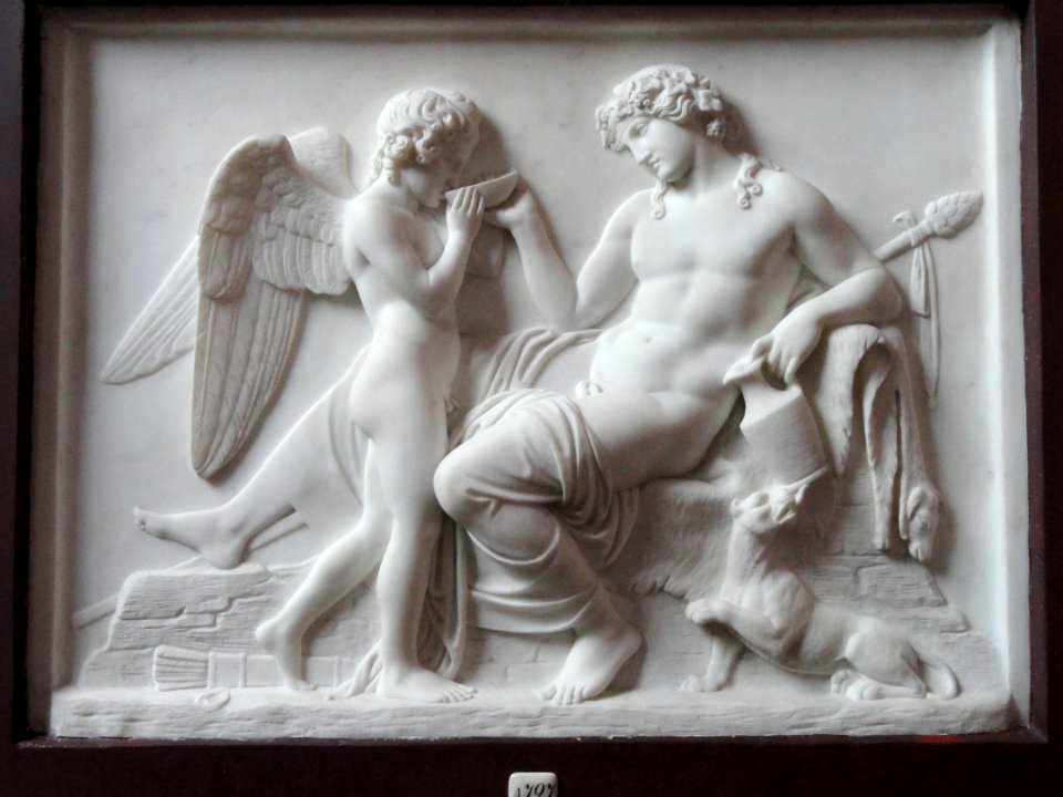 Cupid and Bacchus - Thorvaldsens Museum - DSC08677