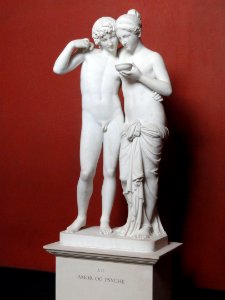 Cupid and Psyche - Thorvaldsens Museum - DSC08661 photo