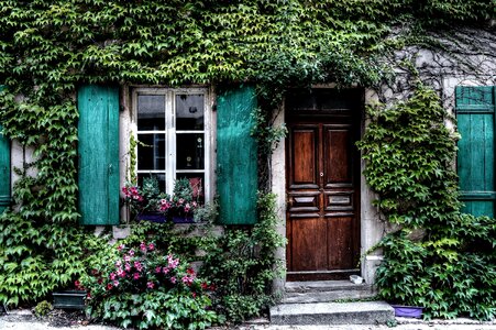 Belgium door windows photo